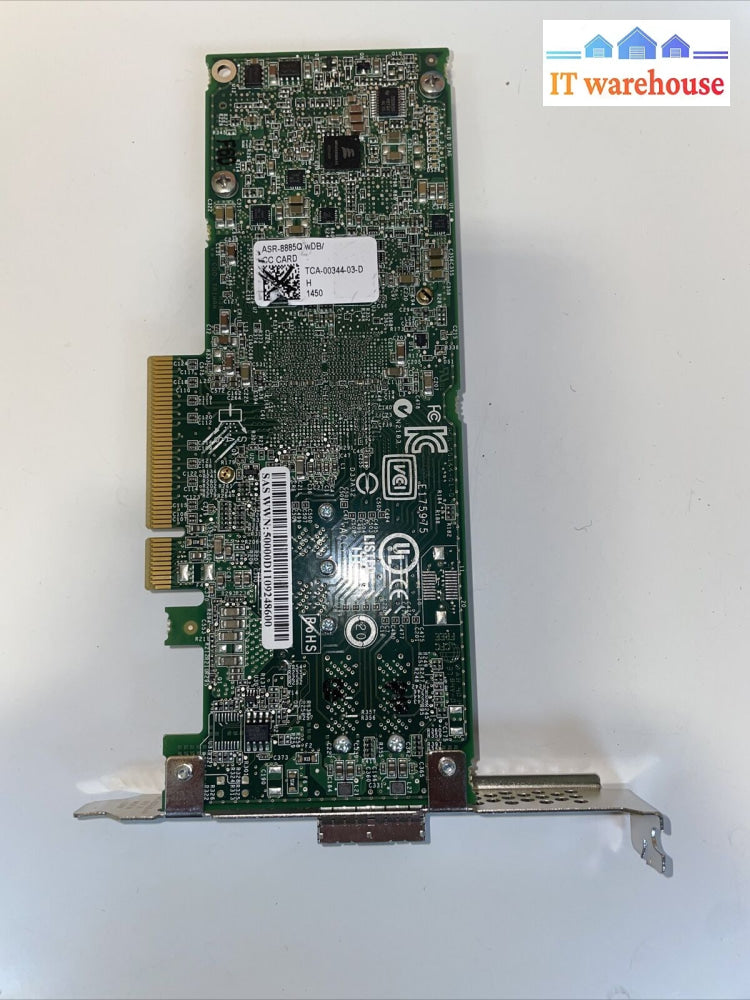 Adaptec Asr-8885Q Single 12Gb Pcie 3.0 X8 Sas Raid Card Tca-00344