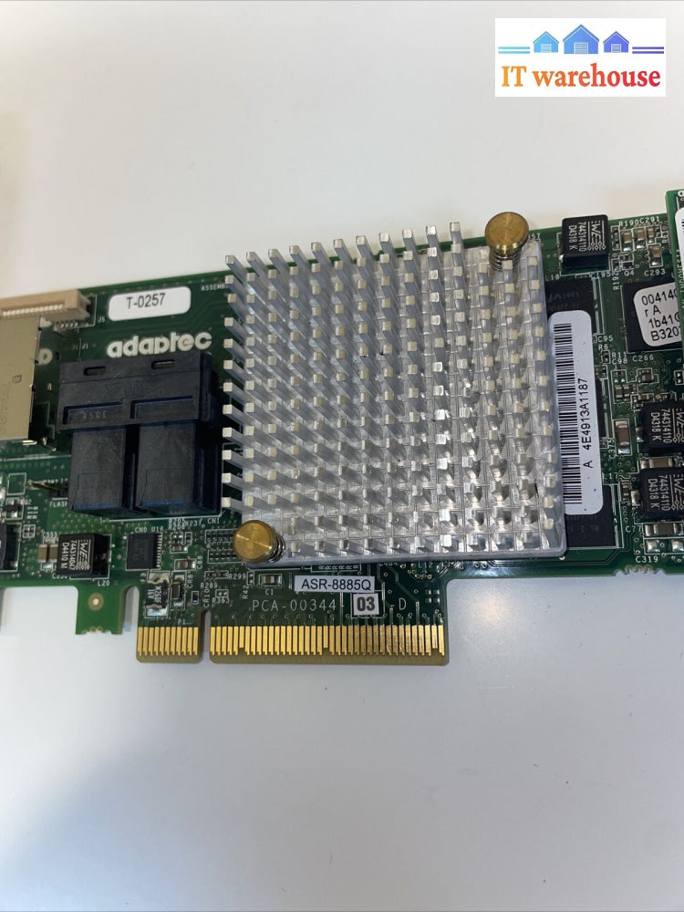 Adaptec Asr-8885Q Single 12Gb Pcie 3.0 X8 Sas Raid Card Tca-00344