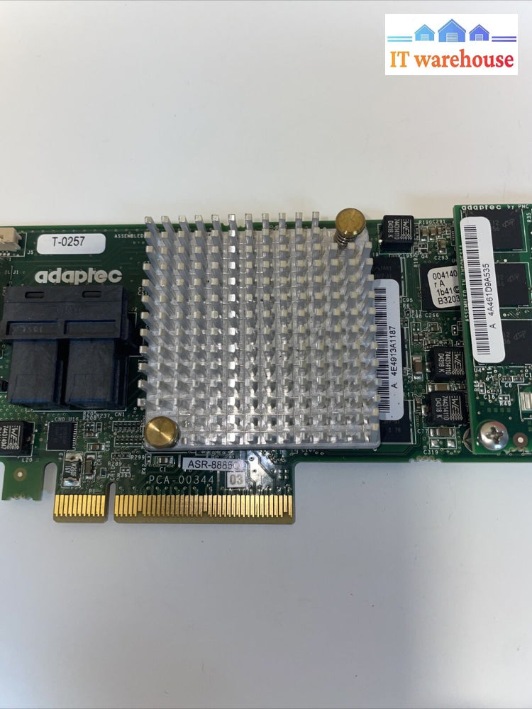 Adaptec Asr-8885Q Single 12Gb Pcie 3.0 X8 Sas Raid Card Tca-00344