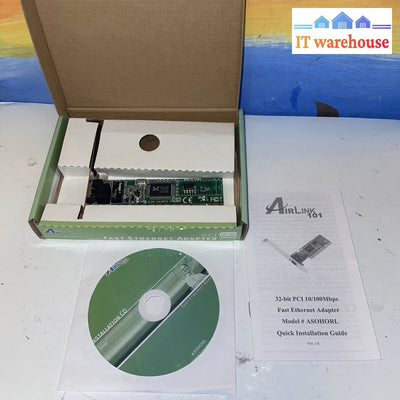 Airline 101 32-Bit Pci 10/100Mbps Ethernet Adapter Asohrl