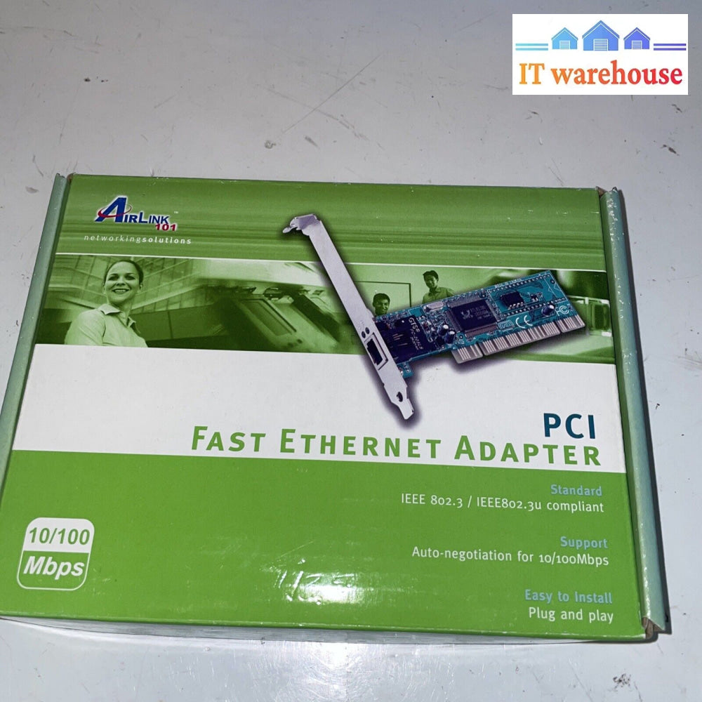 Airline 101 32-Bit Pci 10/100Mbps Ethernet Adapter Asohrl