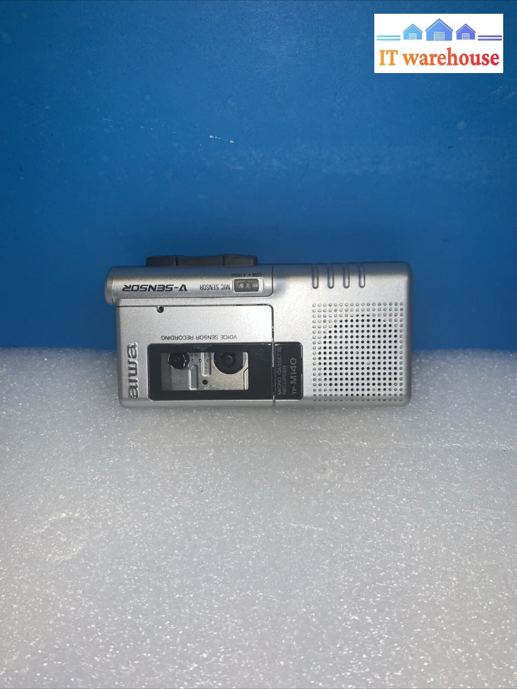 Aiwa Tp-M140 Microcassette Recorder Voice Activated Vsensor