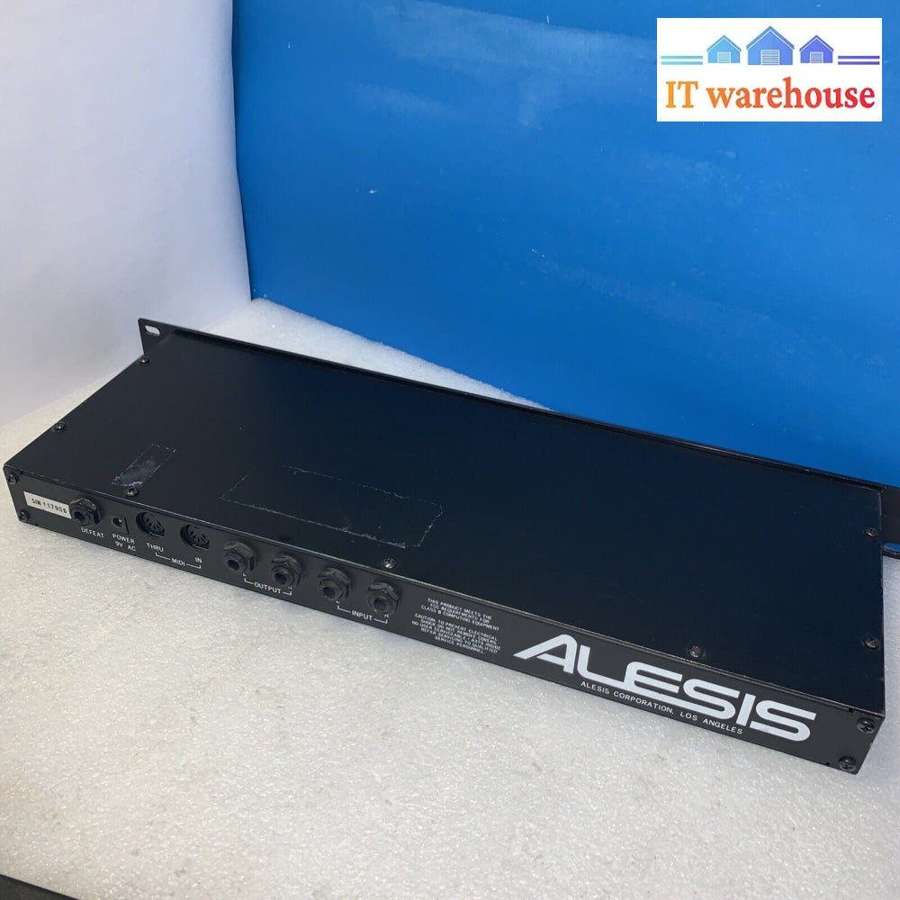 Alesis Midiverb Ii Rackmount Pro Audio 16-Bit Digital Effects Processor + Adapter