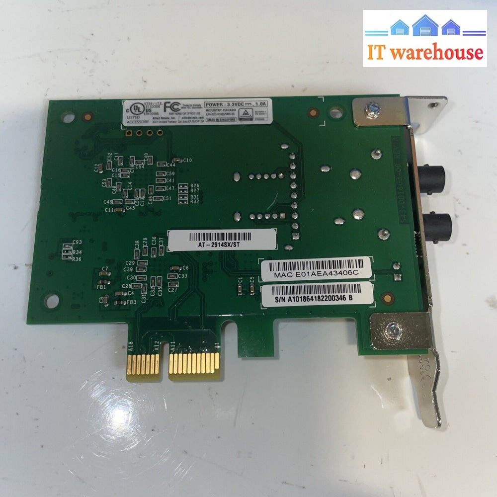 Allied Telesis At-2914Sx/St - Network Adapter Pcie