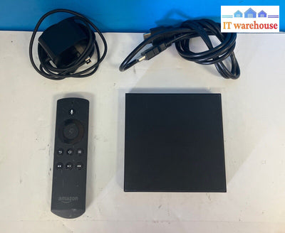 Amazon Fire Tv 1St Gen Hd Media Streamer Model Cl1130 With Remote Cord & Ac ~