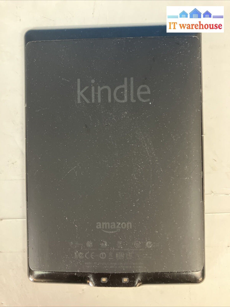 Amazon Kindle D01100 4Th-Gen Lightweight 6’’ Ebook Reader Wi-Fi Black ~