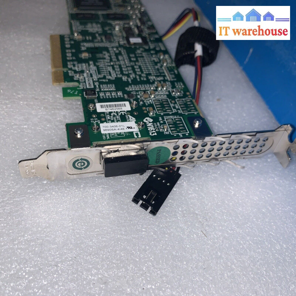 Amcc 3Ware 9690Sa-4I4E 4-Port 3Gb Sata Sas Raid Controller Pci-E X8 700-3406-01L