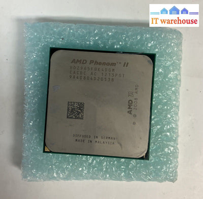 Amd Phenom Ii X4 965 Cpu 3.4 Ghz 4-Core Am2 + /Am3 Hdz965Fbk4Dgm Processor ~