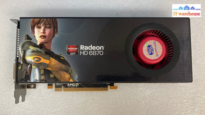 Amd Radeon Hd 6870 1Gb Gddr5 Pcie Dvi / Hdmi Video Graphics Card 102-C22201-01 ~