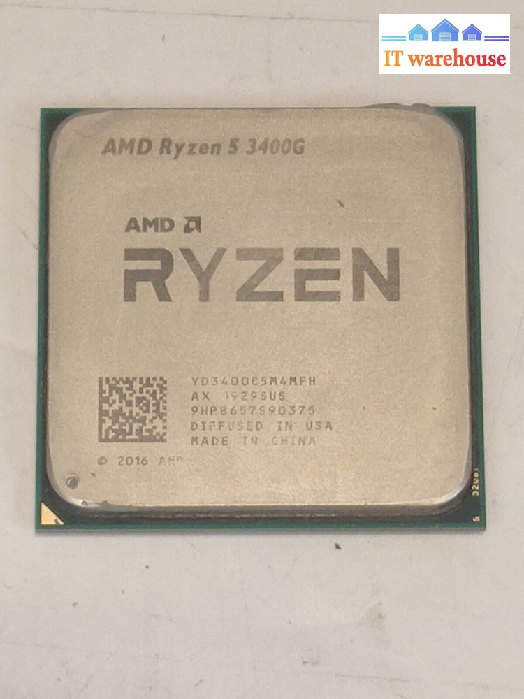 Amd Ryzen 5 3400G 3.7Ghz Socket Am4 Cpu ~