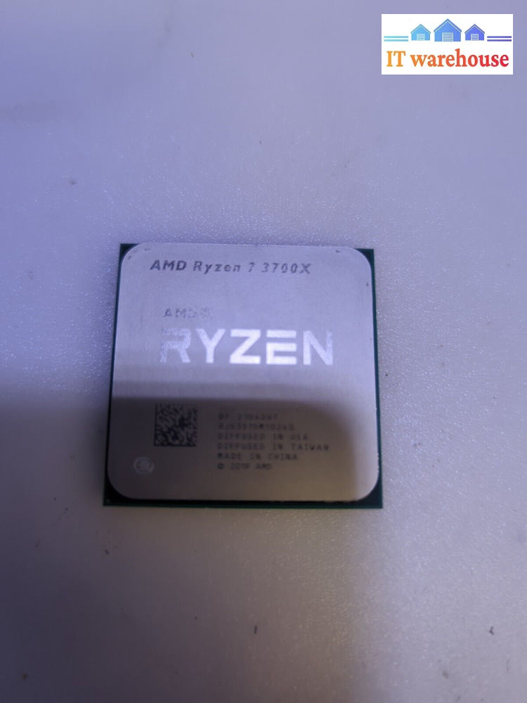 Amd Ryzen 7 3700X (3.6Ghz 8 Cores Socket Am4) 100-100000071 Cpu Tested -