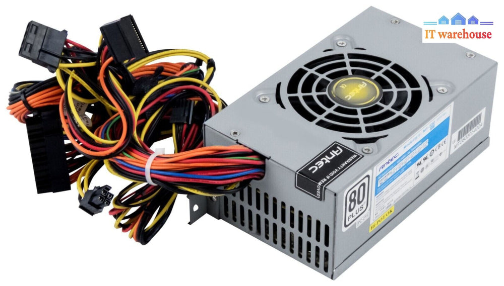 Antec Mt-350 80 Plus 350W Micro-Atx Power Supply 20 + 4 Pin 24 Tested