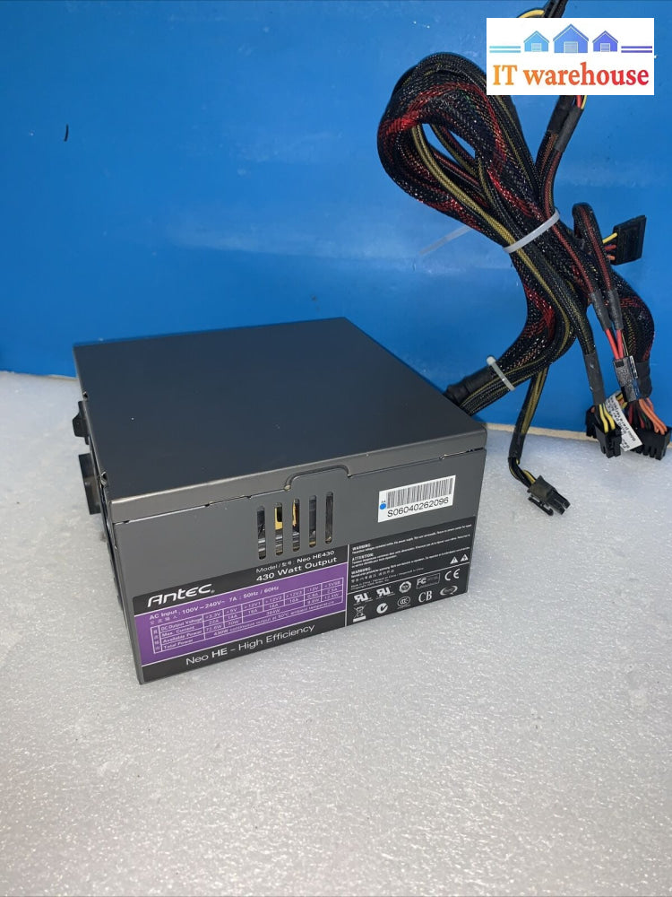 Antec Neo He430 430 Watt High Efficiency Computer Power Supply