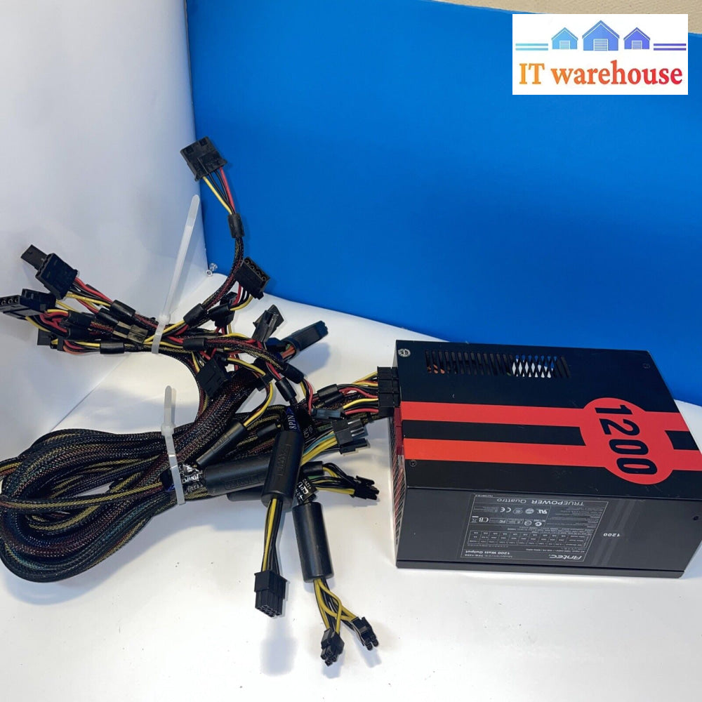 Antec Tpq-1200 Truepower Quattro 1200W 24 Pin Modular Atx Psu Power Supply