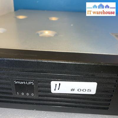 Apc Smart-Ups 1000Va 670W Usb & Serial Rm 2U 120V Sua1000Rm2U - No Batteries