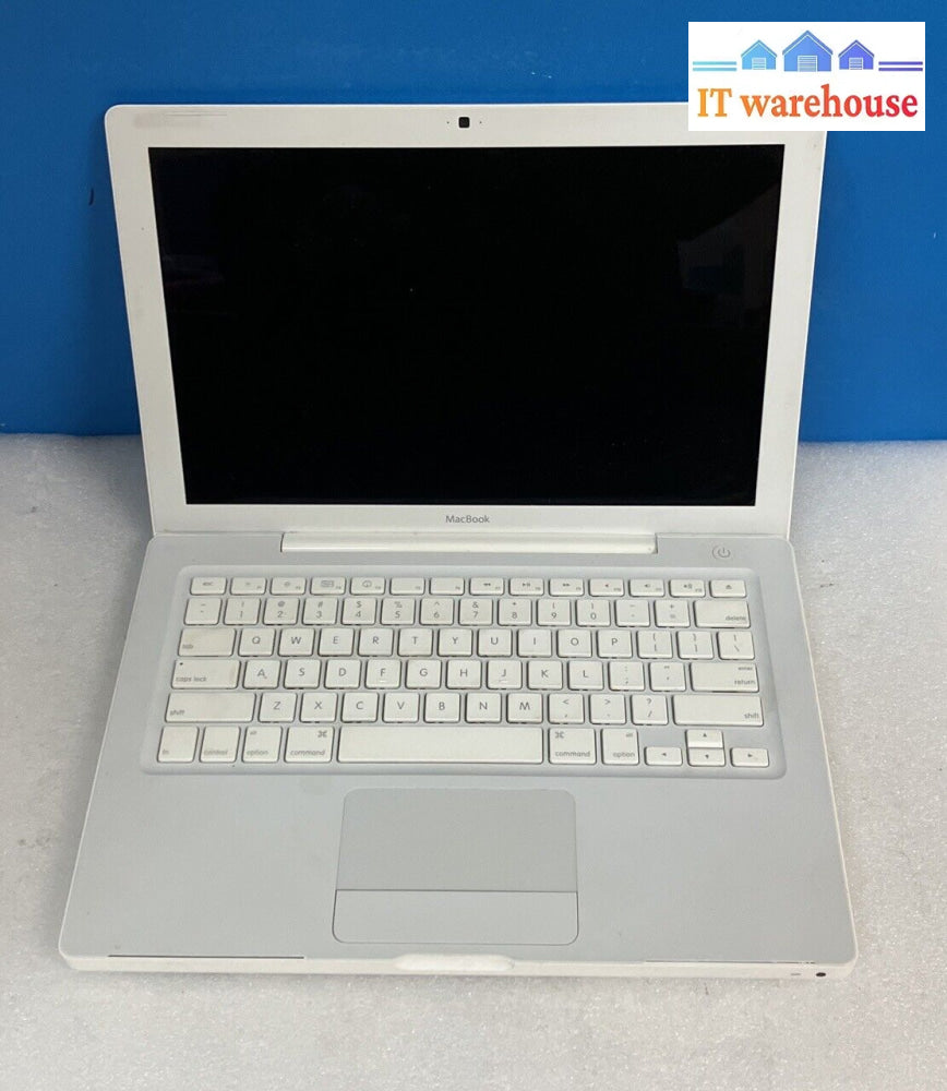 Apple 13’ A1181 Late 2007 Macbook C2D Cpu / 1Gb Ram 120Gb Hdd No Battery ~