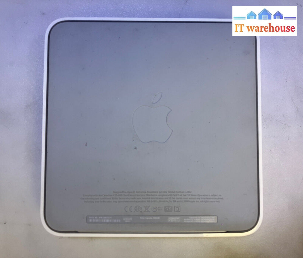 Apple Airport A1302 Time Capsule 500Gb Router Wi-Fi Extender & Network Storage ~