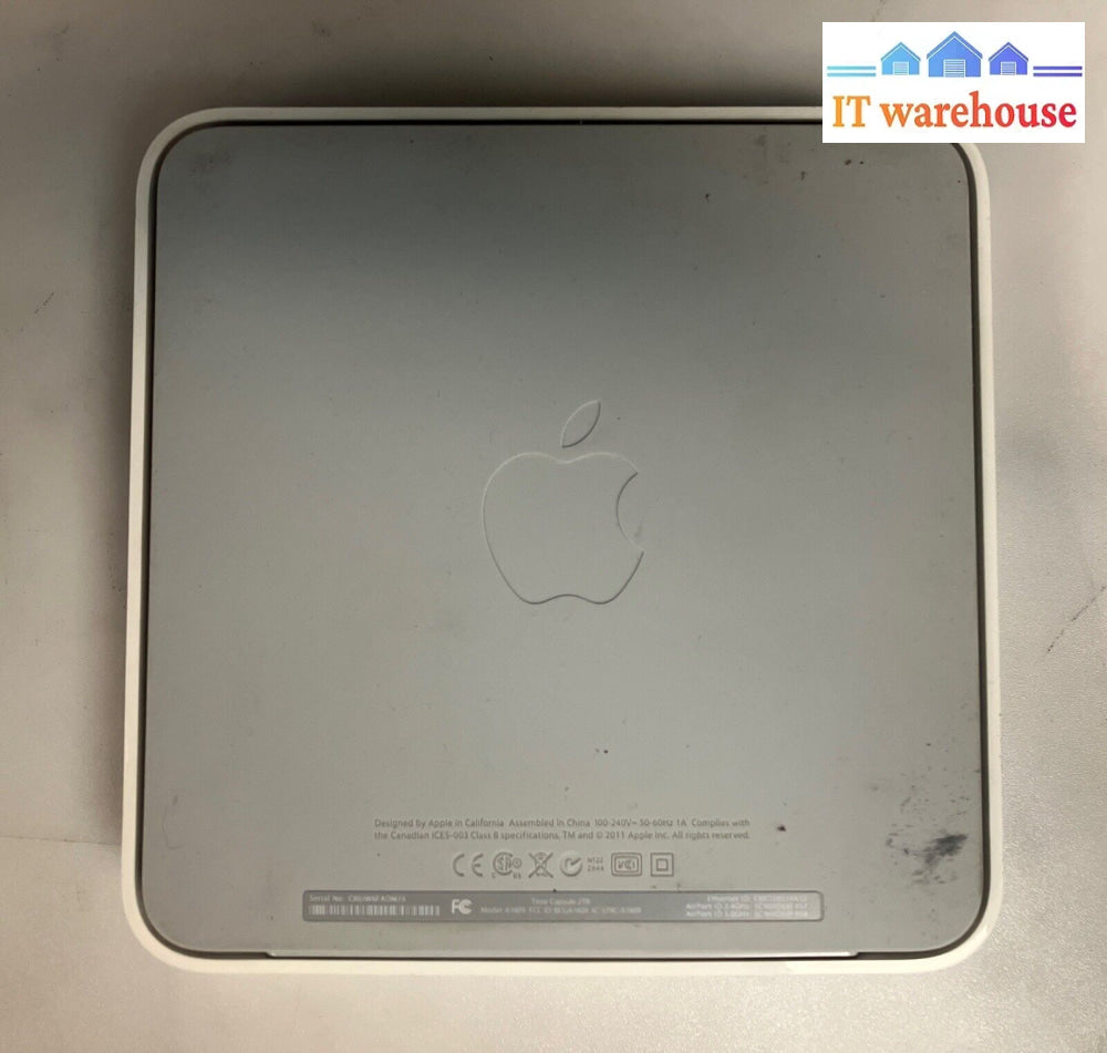 Apple Airport A1409 Time Capsule 2Tb Router Wi-Fi Extender & Network Storage ~