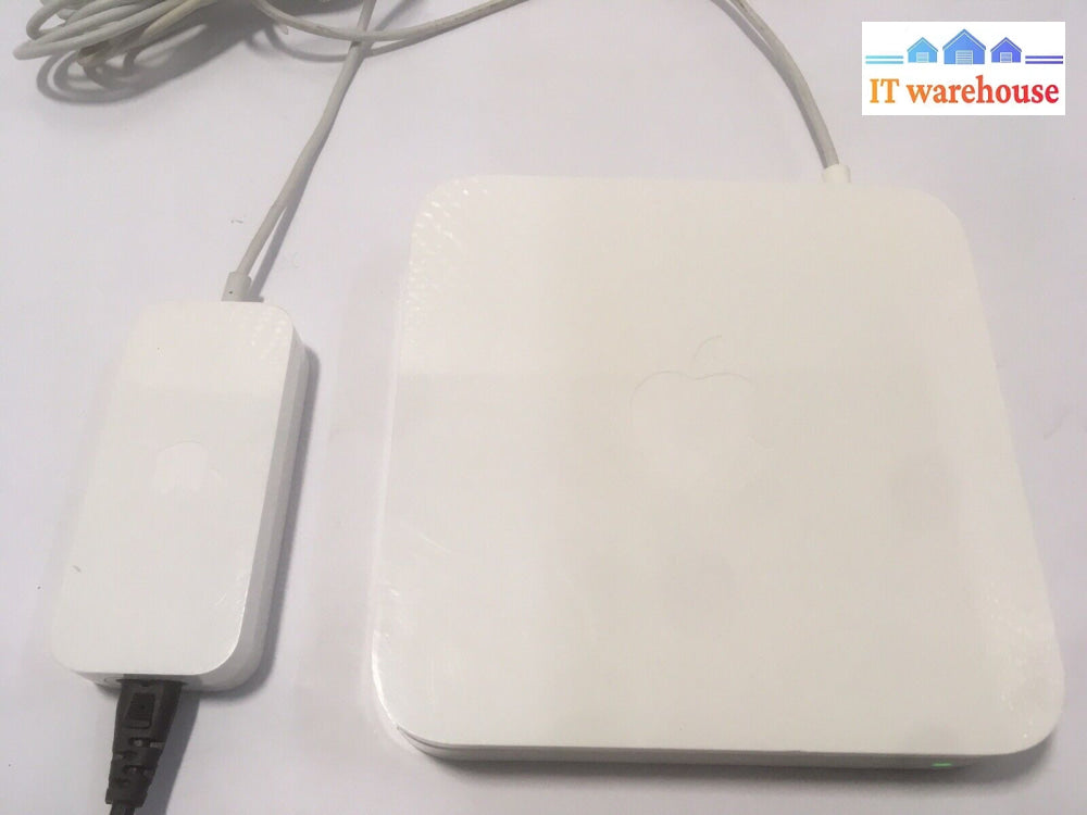 + Apple Airport Extreme Base Station A1143 Router W/ Ac (Genuine Adapter)