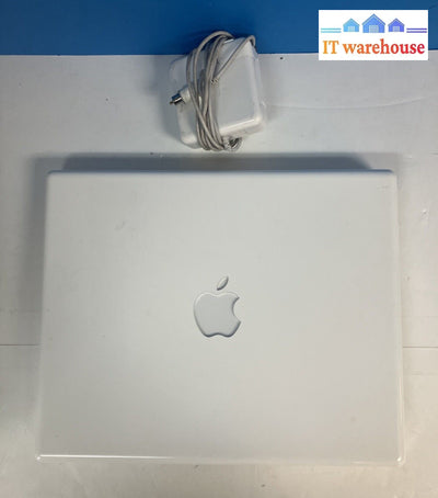 Apple Ibook G4 A1054 Laptop Powerpc Cpu / 640Mb Ram 30Gb Hdd Macos 10.4 ~