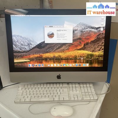 Apple Imac 21.5’ 2011 C2D 3.06Ghz 12Gb Ddr3 500Gb Hd Osx High Sierra 10.13.6