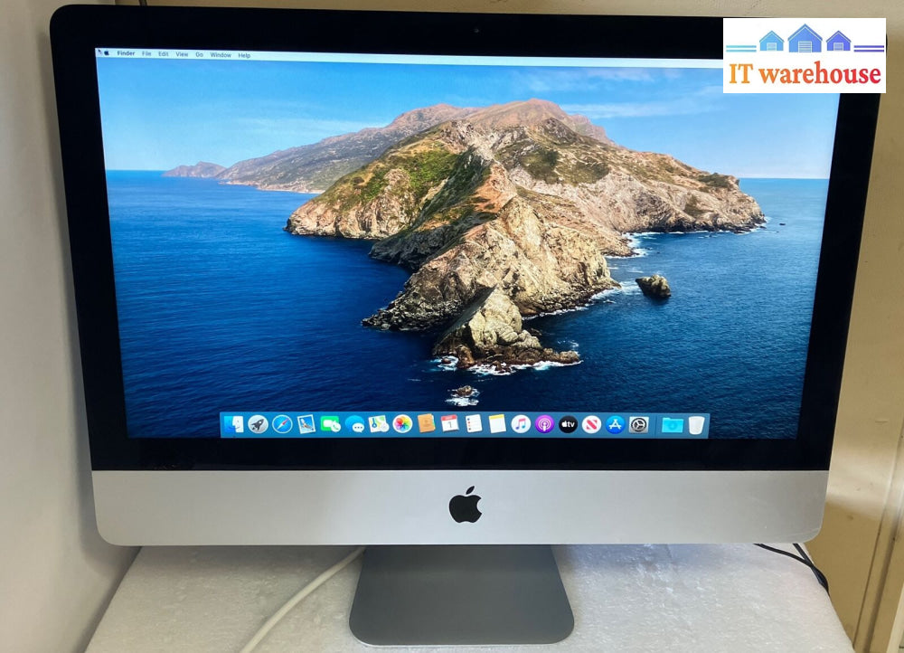 Apple Imac 21.5’ A1418 Aio Desktop Pc Intel I5-4570R Cpu / 8Gb Ram 1Tb Hdd ~