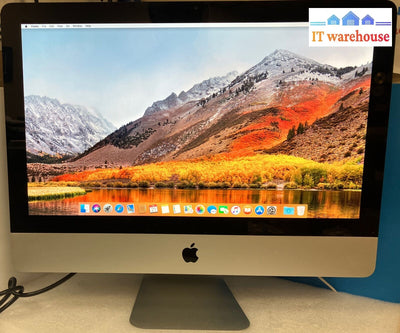 Apple Imac A1311 21.5’ Late 2011 Pc I3-2100 Cpu 4Gb Ram 250Gb Hdd Os 10.13 ~