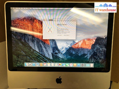 *Apple Imac Core 2 Duo Ghz 20-Inch 4Gb Ram 250G Storage A1224 (Emc 2133)