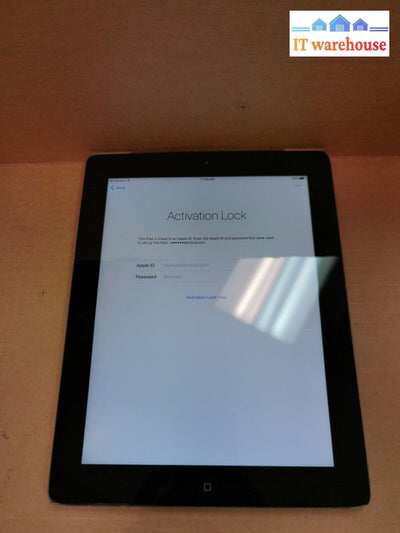 $ Apple Ipad 64Gb Tablet Silver A1430 --As Is