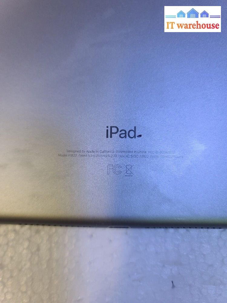 - Apple Ipad 9.7 5Th Gen (A1822) 32Gb Wi-Fi /Ios 16. 4. 1 (Bypass Read)