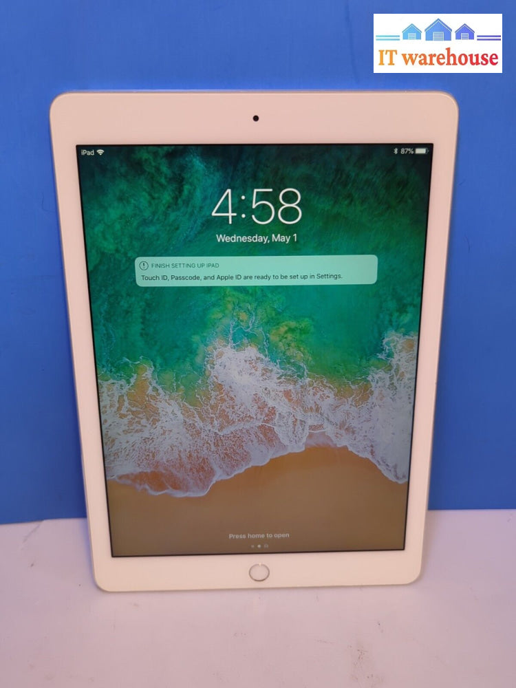 Apple Ipad Air 2 Wi-Fi (A1566) 32Gb Silver (Charging Issue Read) -