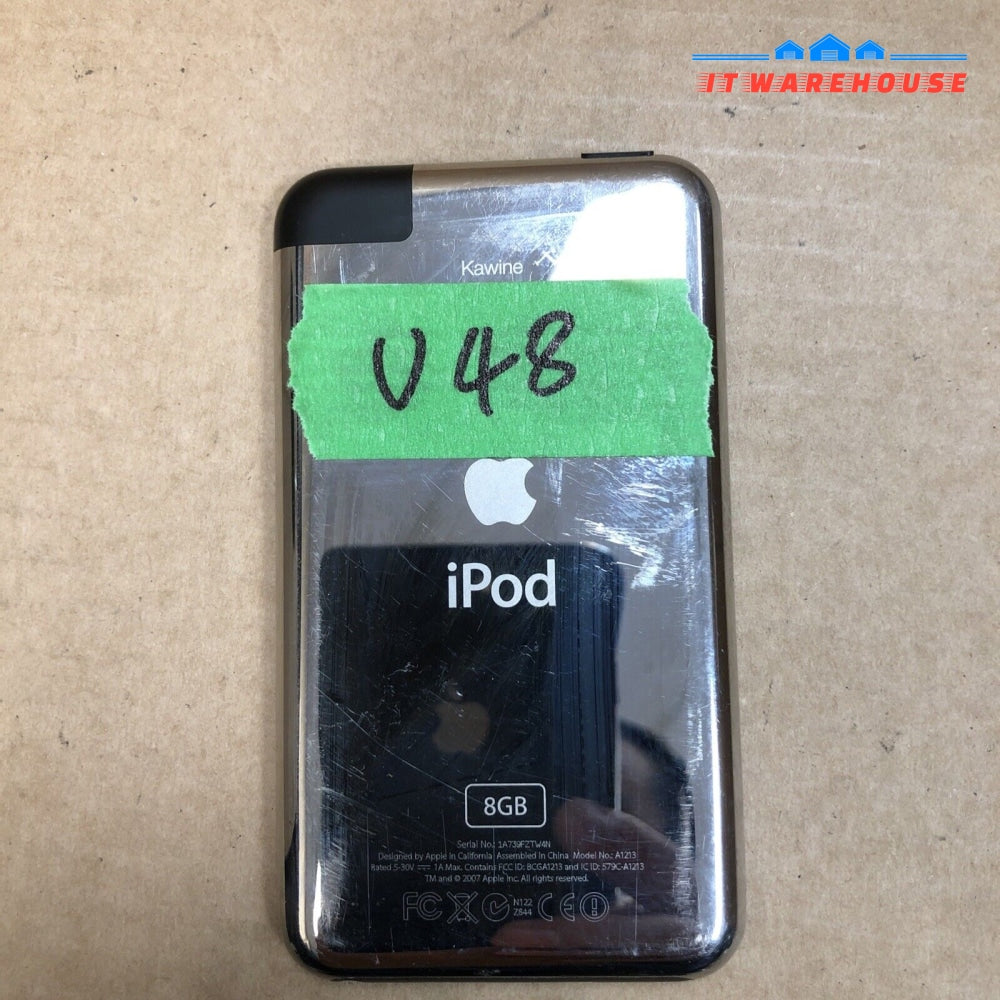 $ Apple Ipod Touch A1213 8Gb Tested