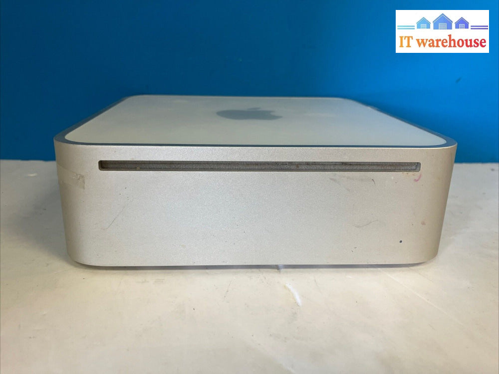 Apple Mac Mini A1103 Desktop Powerpc G4 Cpu / 512Mb Ram 40Gb Hdd/ Macos 10.4 ~