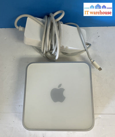 Apple Mac Mini A1103 Desktop Powerpc G4 Cpu / 512Mb Ram 40Gb Hdd/ Macos 10.4 ~