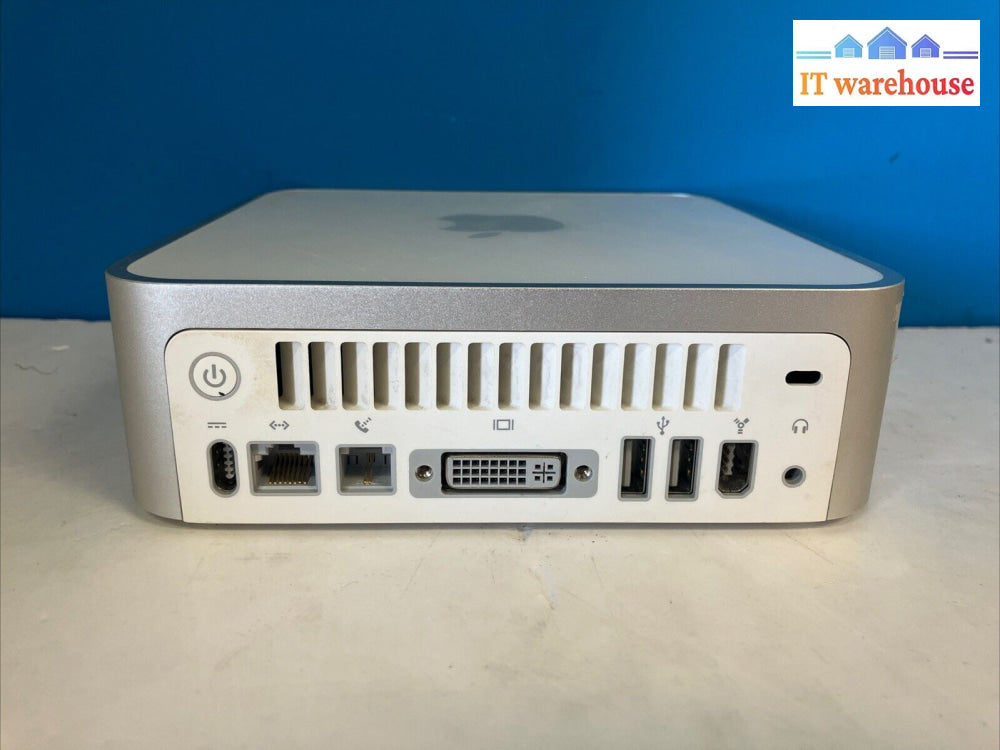 Apple Mac Mini A1103 Desktop Powerpc G4 Cpu/ 512Mb Ram/ 40Gb Hdd/ Os 10.4 ~