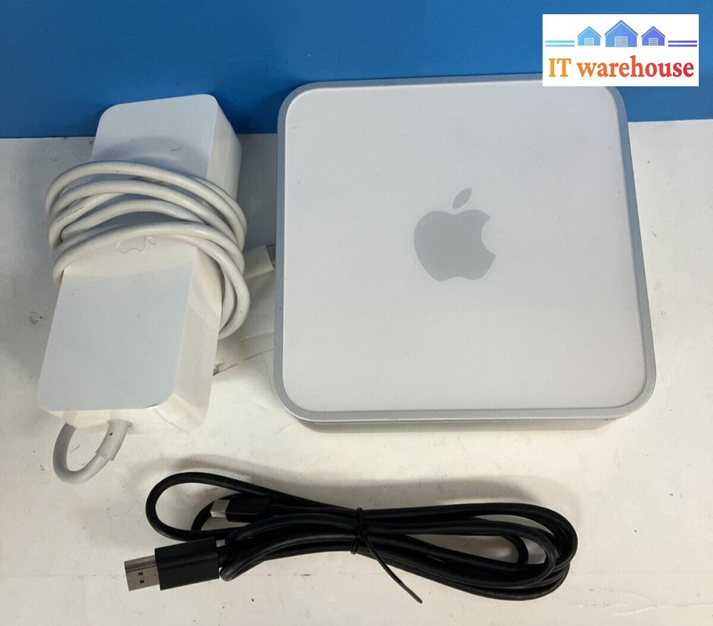 Apple Mac Mini A1283 Desktop Intel C2D Cpu / 6Gb Ram 1Tb Hdd Wi-Fi 10.10 ~