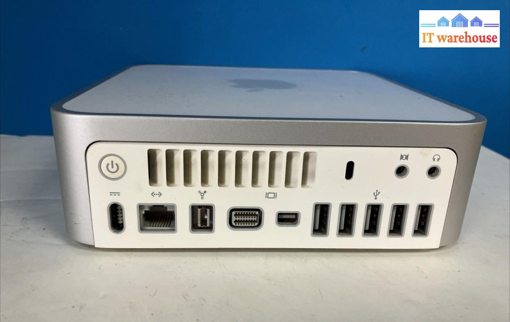 Apple Mac Mini A1283 Desktop Intel C2D Cpu / 6Gb Ram 1Tb Hdd Wi-Fi 10.10 ~