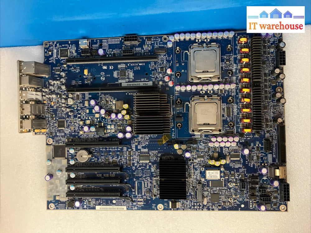 ~ Apple Mac Pro A1186 Pba D37625-502 630-7608 Logic Board With Duo Xeon 5150 Cpu