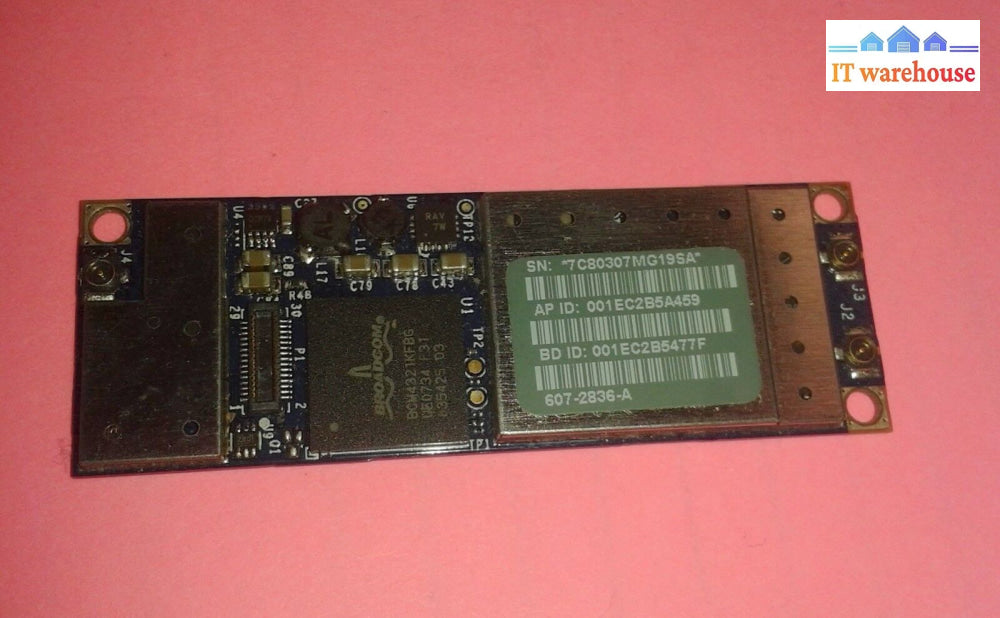 Apple Macbook 607-2836-A Bluetooth Bt + Wlan Wireless Wifi Card Bcm94321Coex2