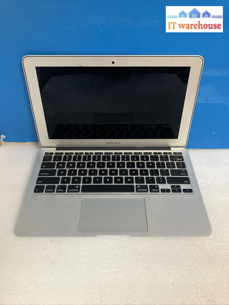 Apple Macbook Air Mid 2012 A1465 11’ Laptop I5-3317U Cpu / 4Gb Ram 64Gb Ssd ~