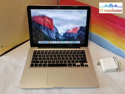 $ Apple Macbook Pro 13.3’ A1278 Mid 2009 Intel Core 2 Duo 8Gb 320Gb Hdd Ei Cap