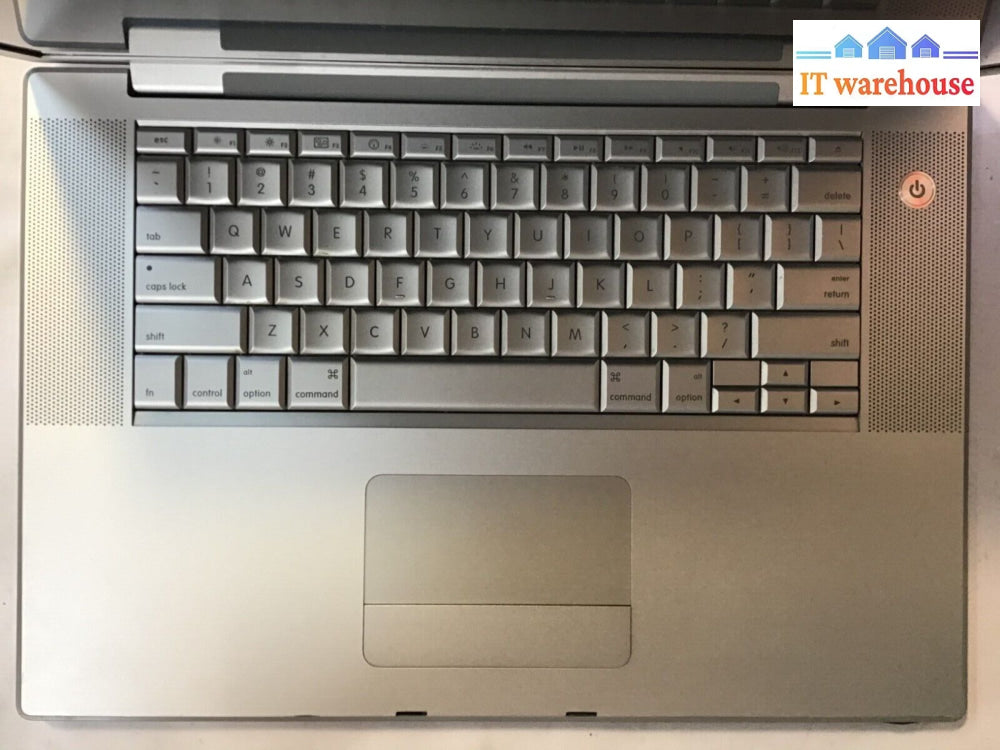 Apple Macbook Pro 2008 A1260 15’Laptop C2D Cpu No Ram/Hdd For Parts (No Battery