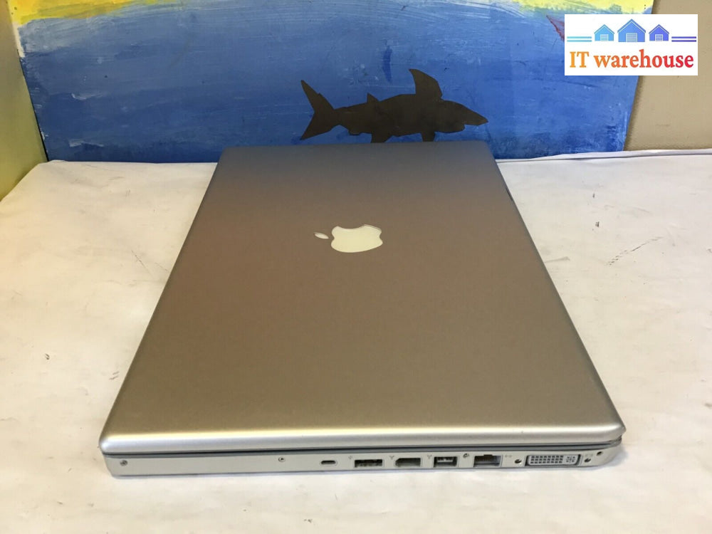 Apple Macbook Pro 2008 A1260 15’Laptop C2D Cpu No Ram/Hdd For Parts (No Battery