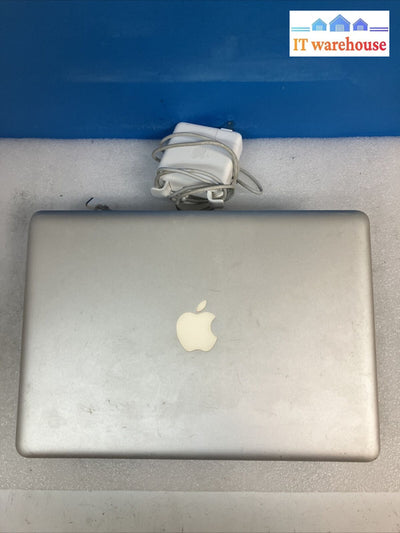 ~ Apple Macbook Pro A1278 13’ Mid 2009 Core 2 Duo Cpu /4Gb Ram /750Gb Hdd (Read)