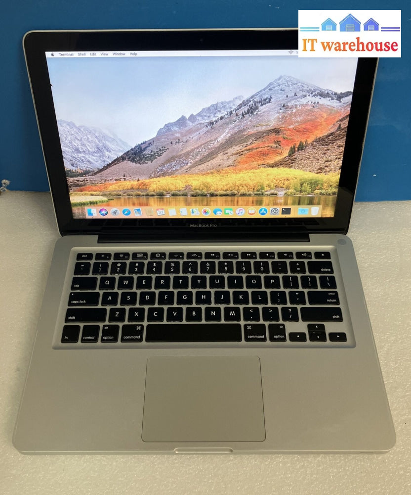 Apple Macbook Pro A1278 13’ Mid 2010 Core 2 Duo Cpu 8Gb Ram 250Gb Hdd (Read) ~