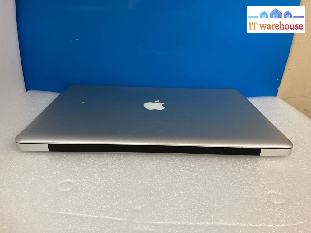 Apple Macbook Pro A1286 15’ Laptop I5-M520 Cpu/ 8Gb Ram / 1Tb Hdd (No Battery) ~