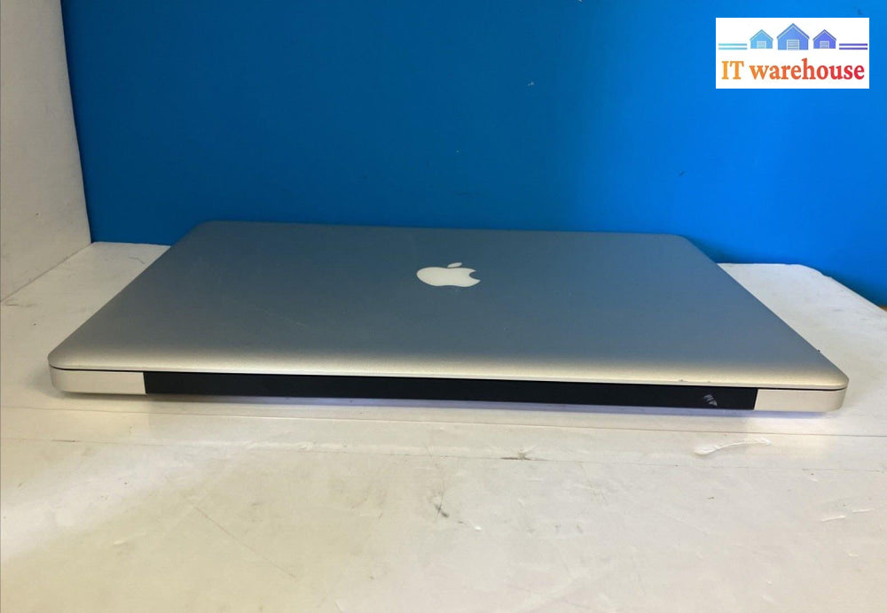 Apple Macbook Pro A1286 15’ Laptop I7-3615Qm Cpu/ 16Gb Ram / 256Gb Ssd (Read) ~