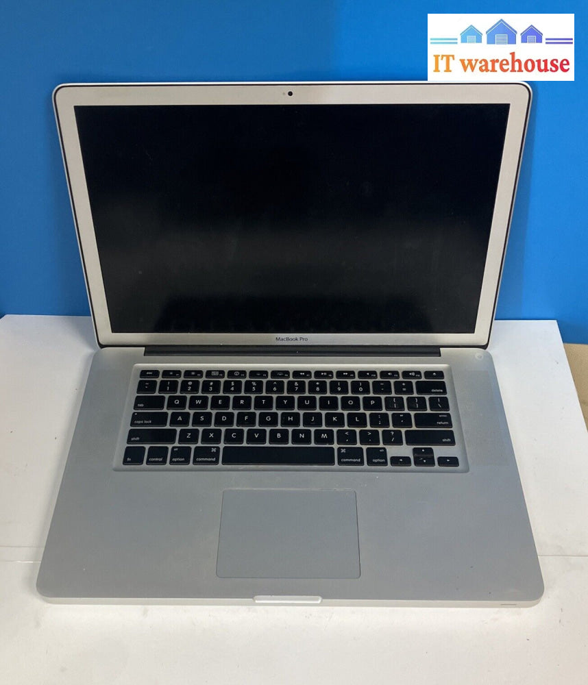 Apple Macbook Pro A1286 15’ Laptop I7-640M / 8Gb Ram 500Gb Hdd (Bad Battery) ~