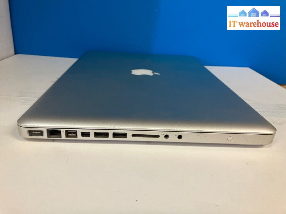 Apple Macbook Pro A1286 15’ Laptop I7-640M / 8Gb Ram 500Gb Hdd (Bad Battery) ~