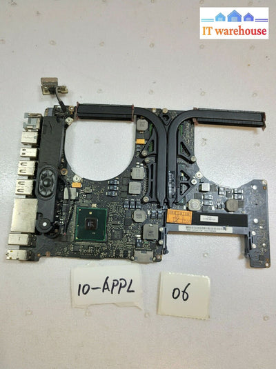 - Apple Macbook Pro A1286 2.4Ghz 15’’ 820-2850-A Logic Board (For Parts)